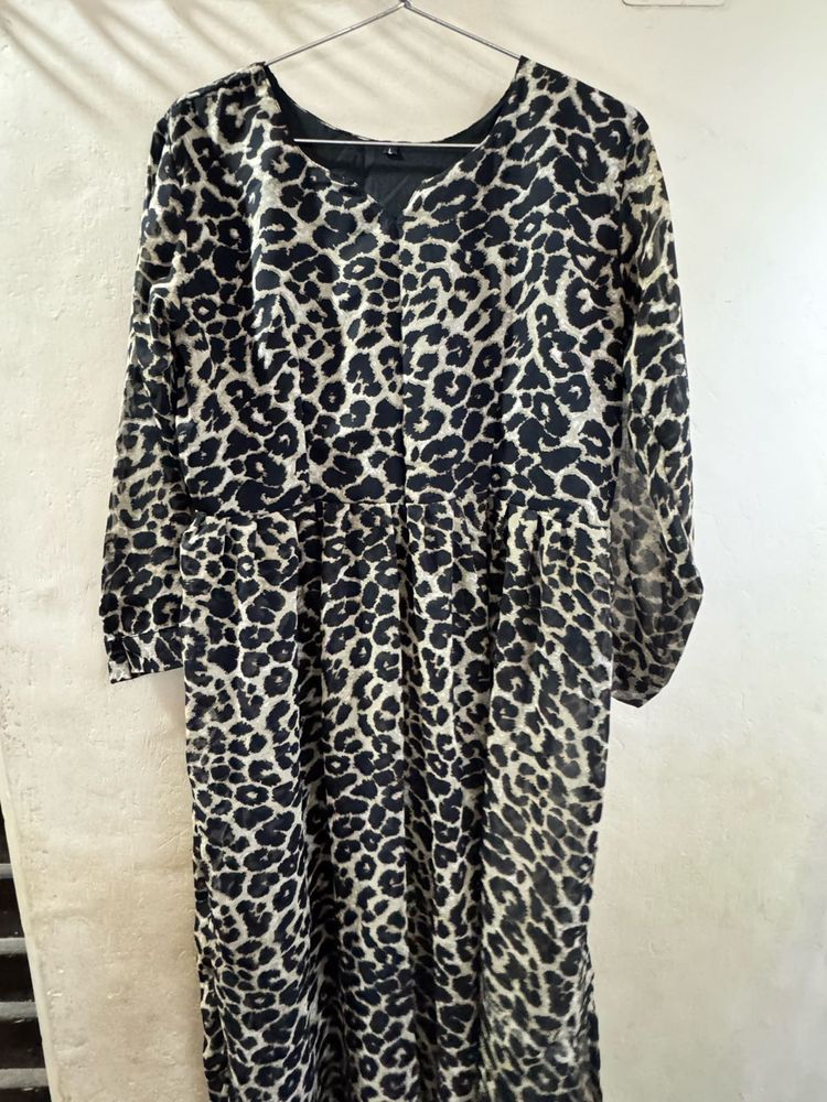 brown kurti