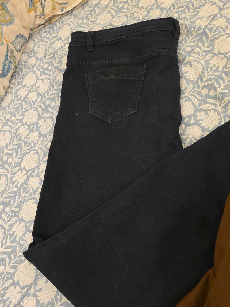 Classic Black Denim Jeans