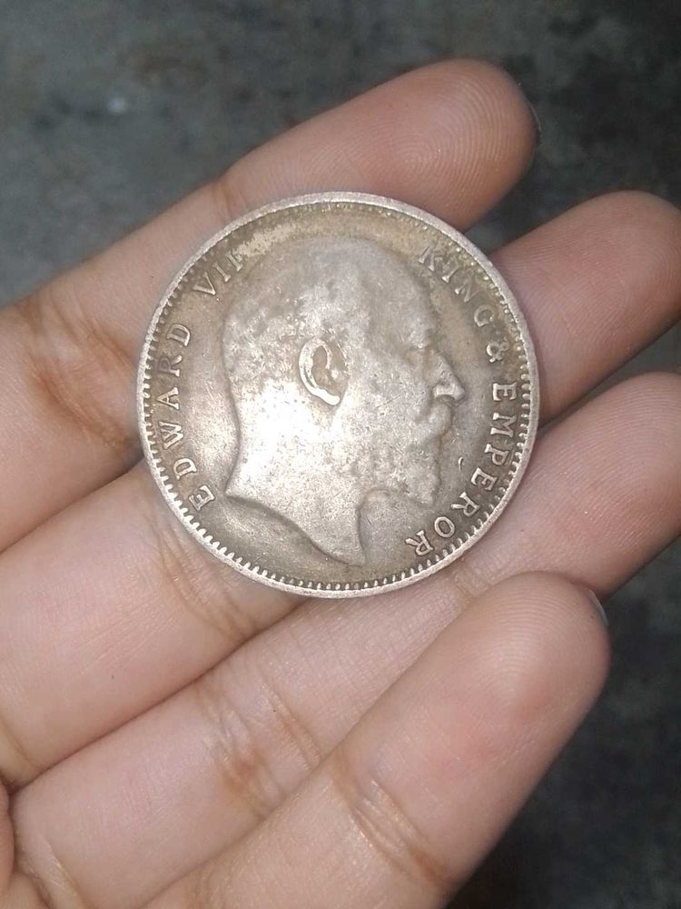 1905 British India coin Rare Edward VII Coi