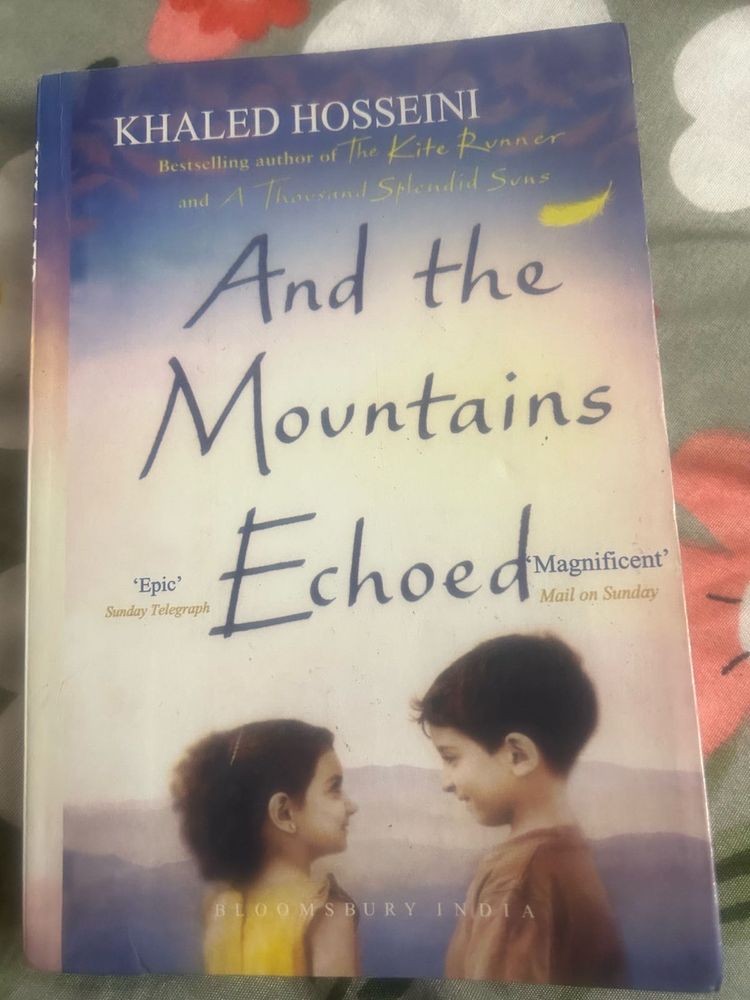 And The Mountains Echoed By Khaled Hosseini
