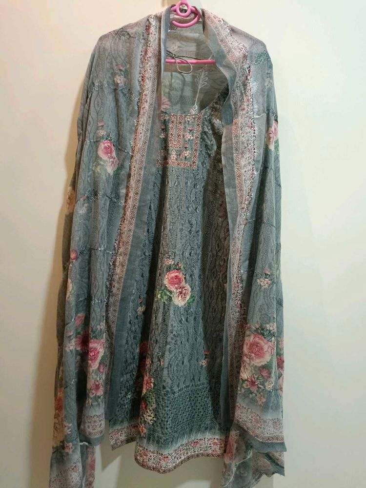 Floral Print Salwar Kameez