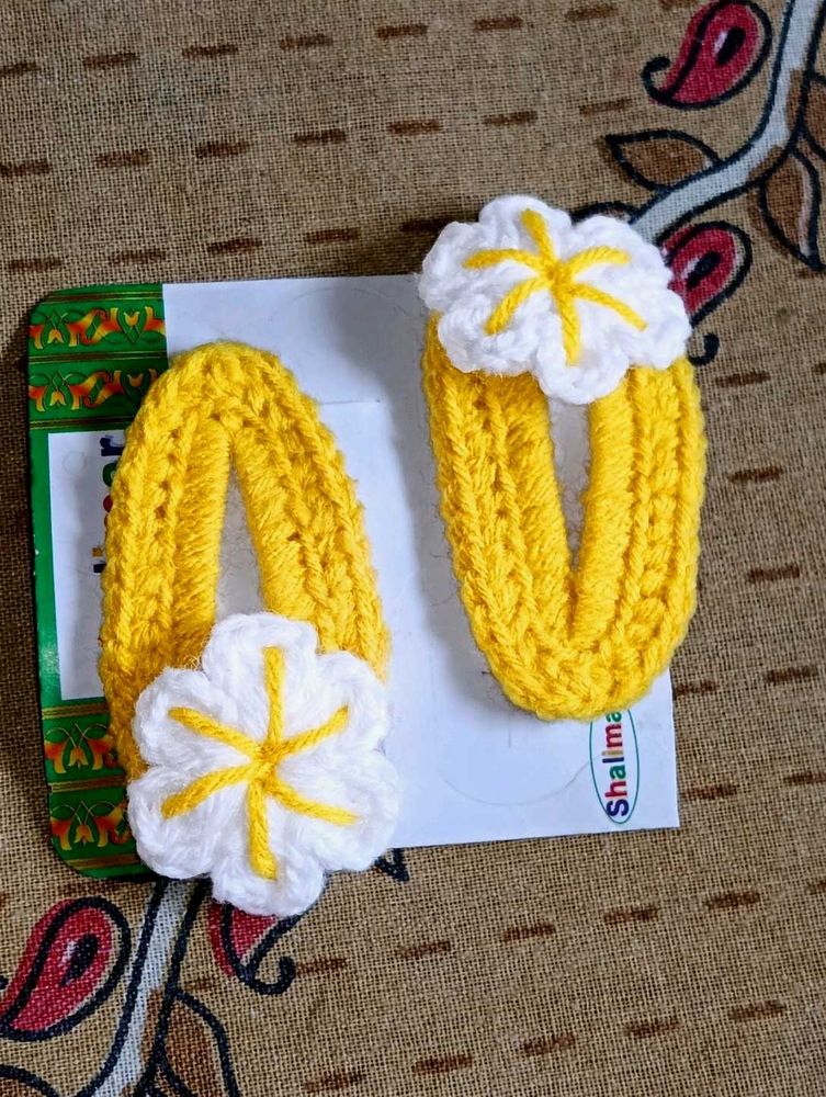 Cute Crochet Hair Clips