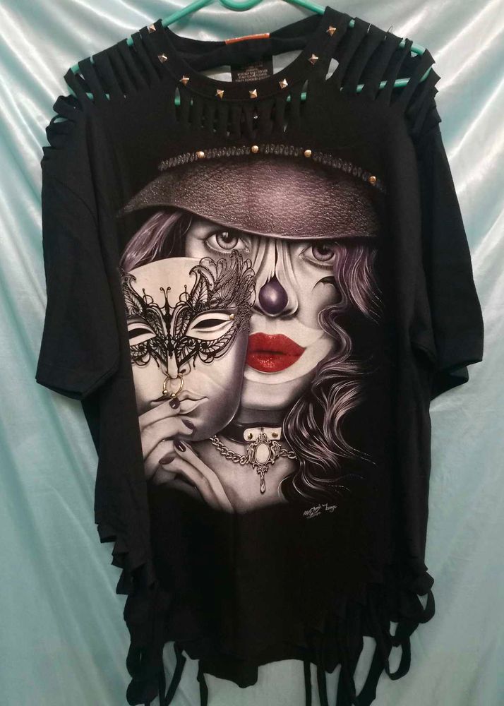 Y2k Goth Glow In The Dark T-shirt