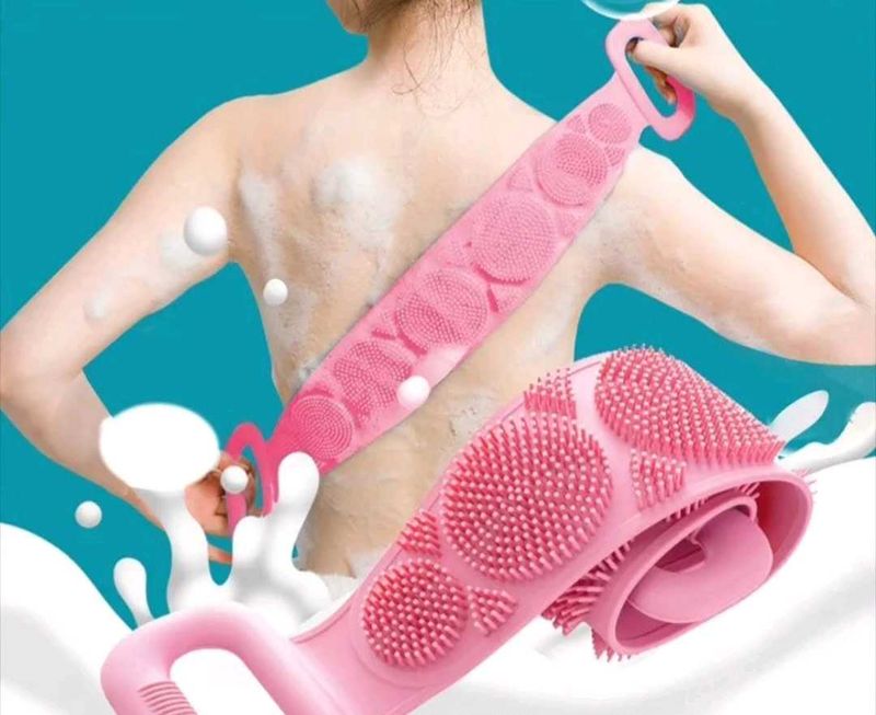 Silicone Back Scrubber Bath Belt