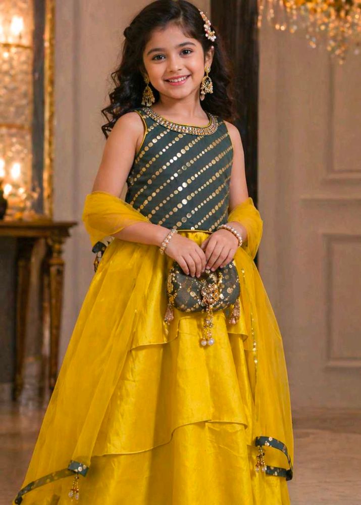 Designer Ethnic Girls Lehenga Choli