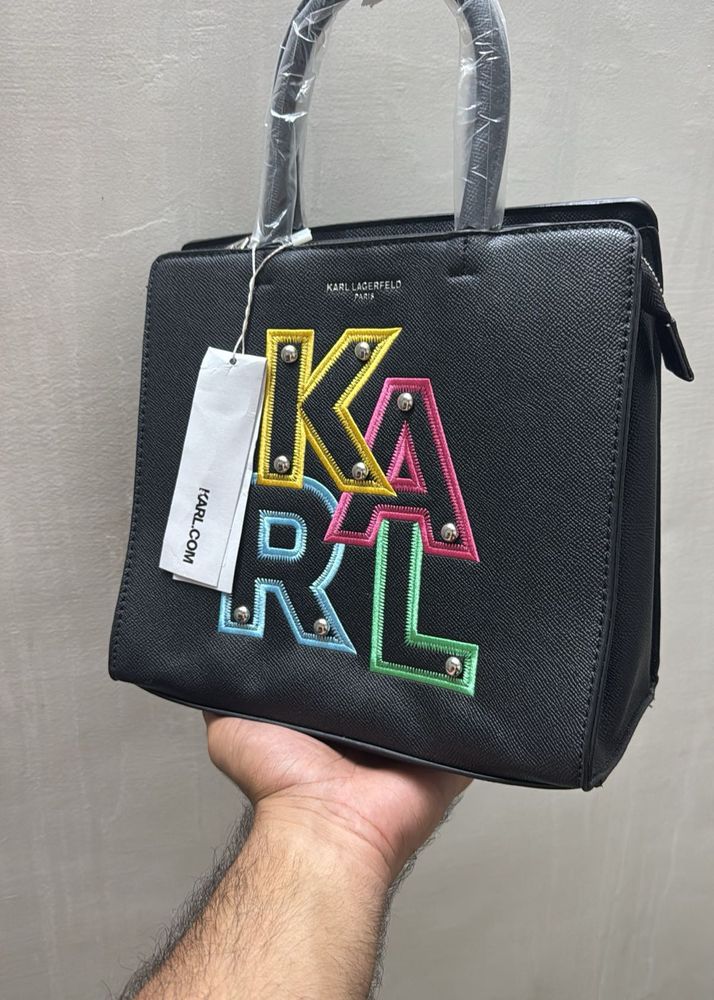 Karl Lagerfeld "KARL" Logo Handbag