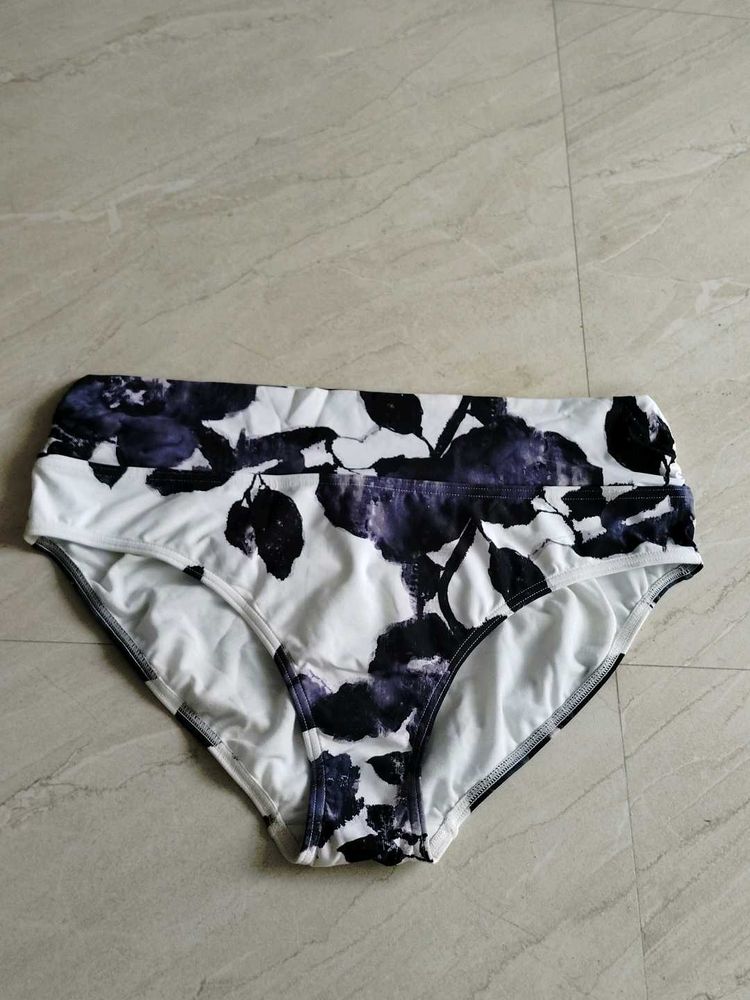 M&amp;S High Leg tummy control Bikini Bottom
