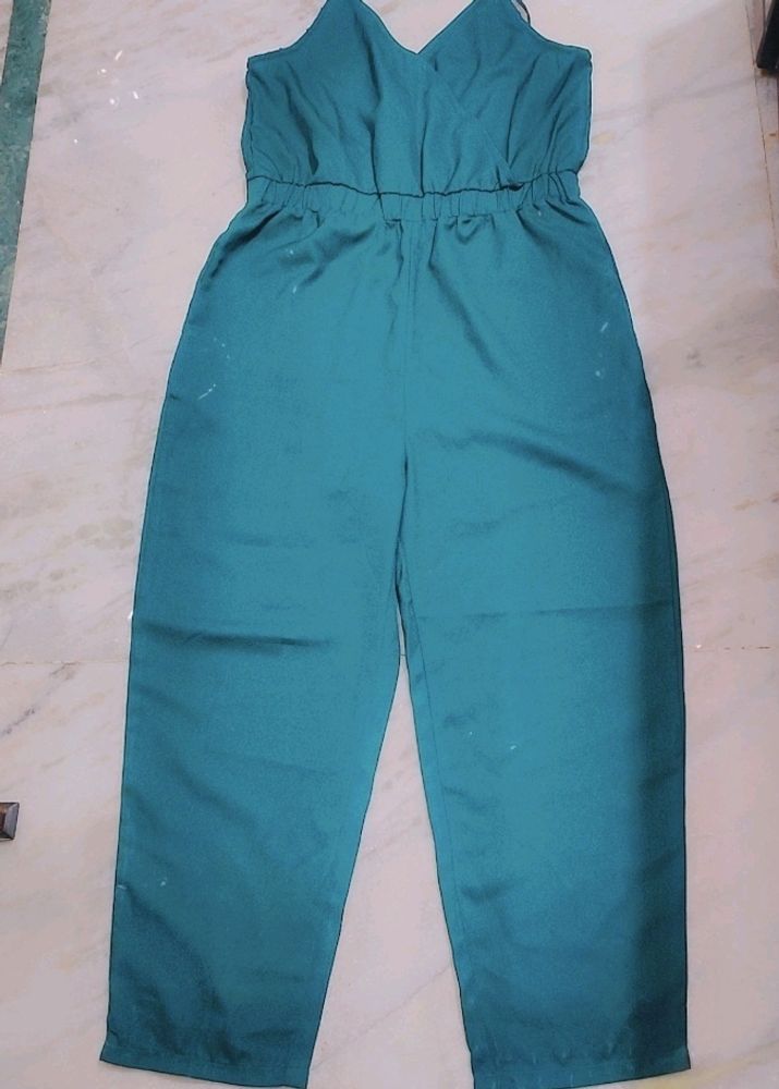 Sea Green Jumpsuit For Girl Or Woman 32 Bust
