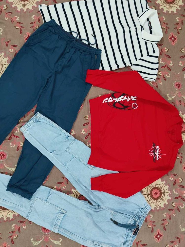 Combo Boy's ready outfit (2 pants,