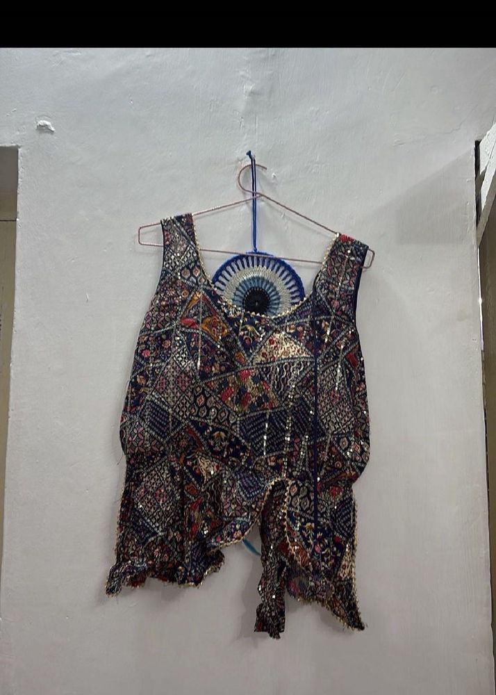 navratri Ethnic Sleeveless Blouse