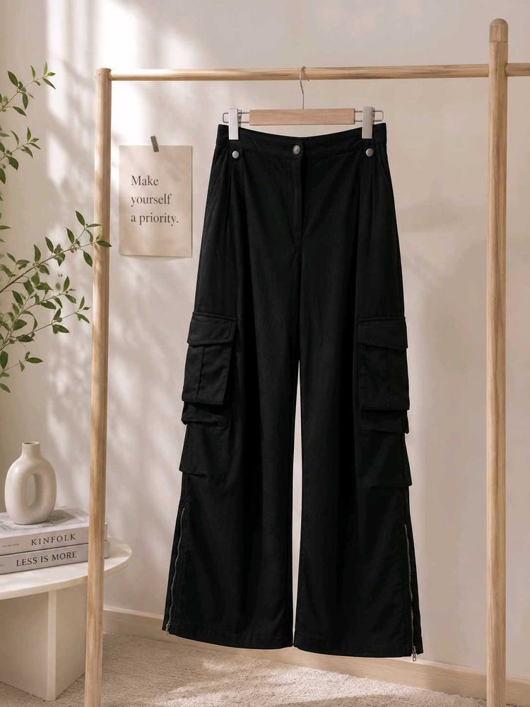Littlebox Black Cargo Pants