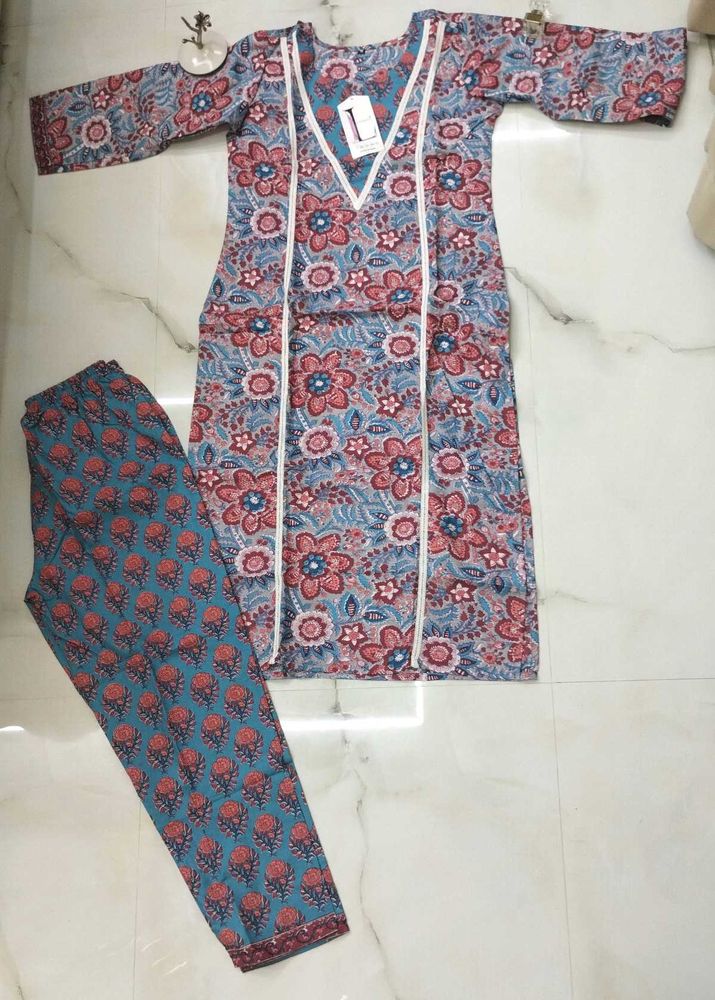 Brand New Floral Kurta Set