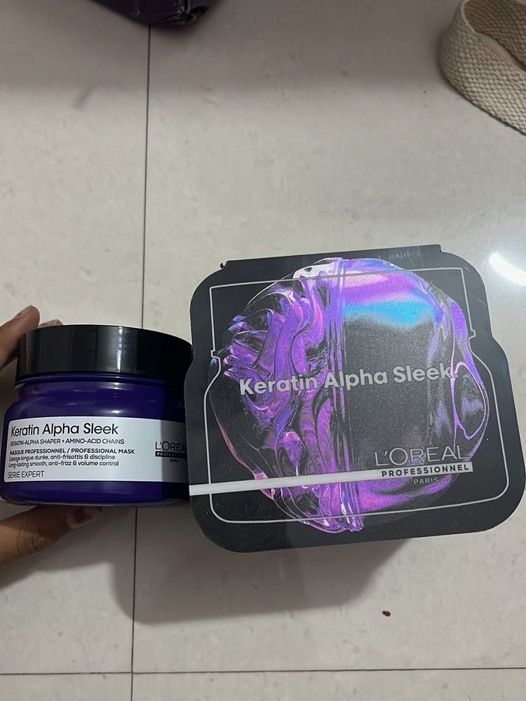 L'Oreal Keratin Alpha Sleek Mask