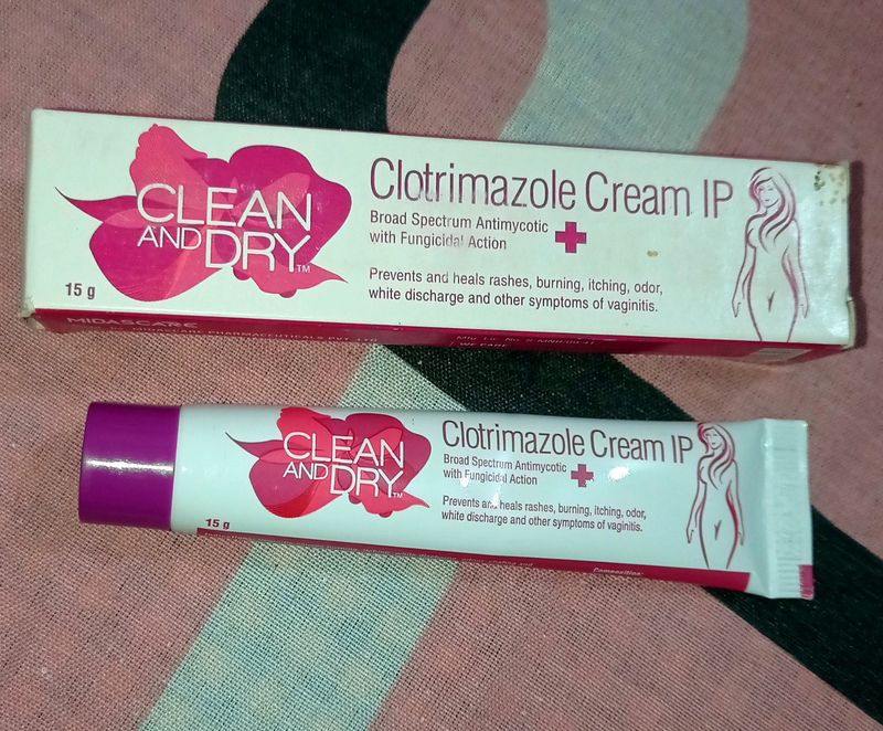 Clean And Dry (Clotrimazole Cream IP)
