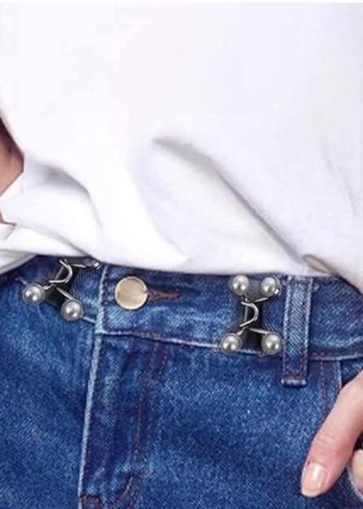 Adjustable Pearl Belt Buckle