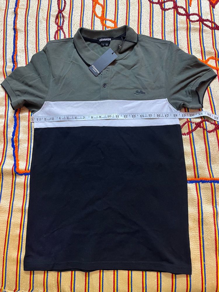 CONNOR Premium Tri-Color Shirt** ⚫⚪🟢