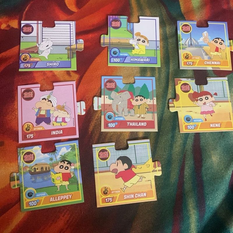Shin Chan Choki Puzzel