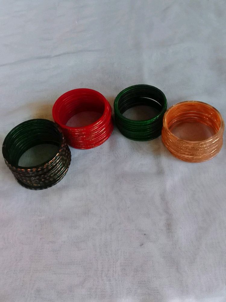 Glass bangles