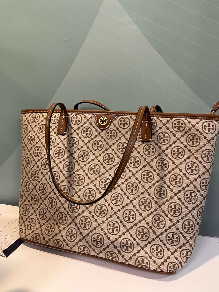 Tory Burch Tote In Canvas with wristlet