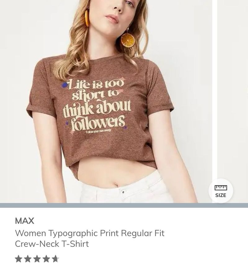 MAX Women's Graphic Print T-Shirt