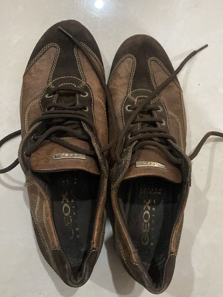 Suede Leather Sneakers
