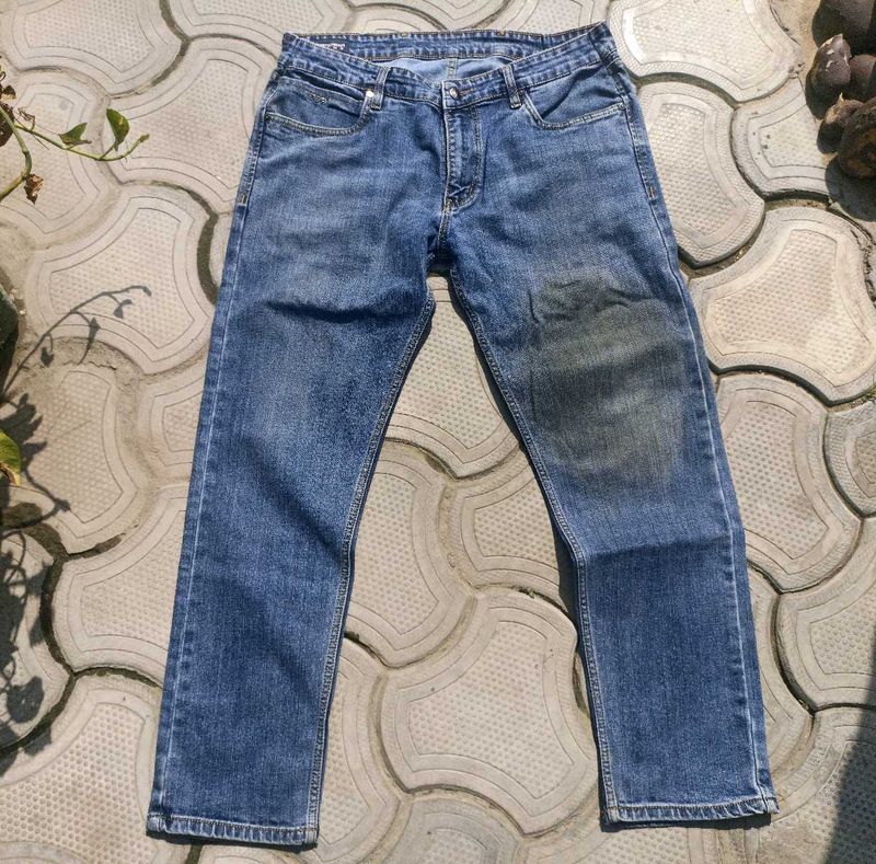 Emporio Armani Classic Blue Denim Jeans