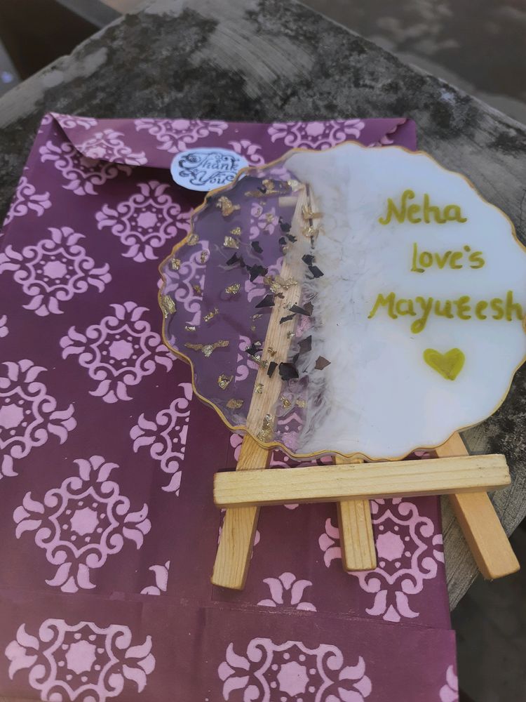 Customized Resin Coaster