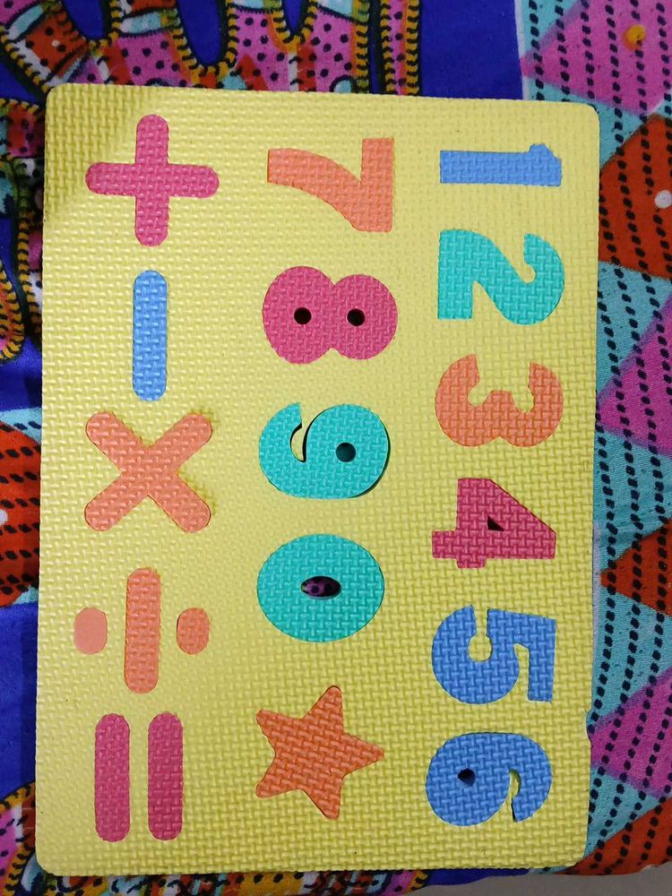 Foam math play Puzzles