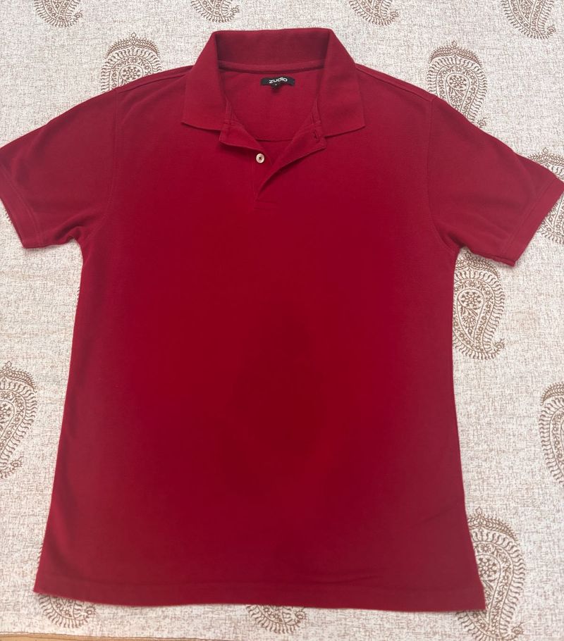 Men's Red Polo T-Shirt