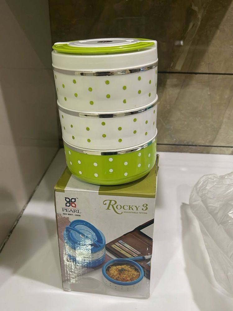 Rocky 3 Tier Lunch Box