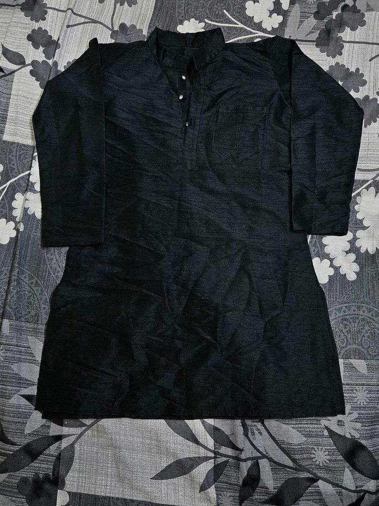 Black Kurta For Boys
