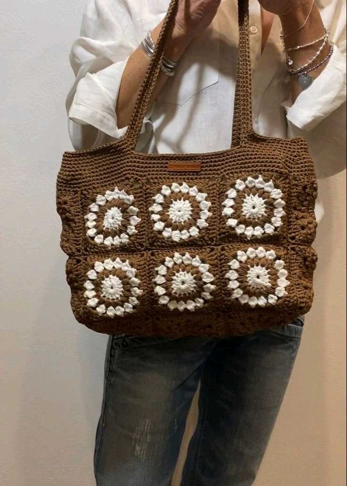 Crochet Tote Bag