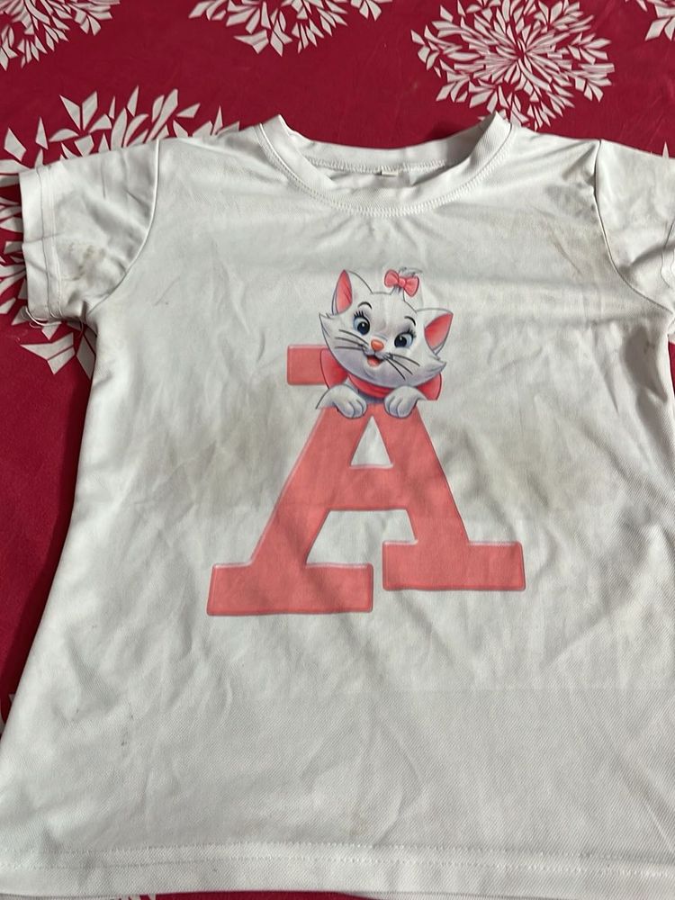 Cute Cat Graphic T-Shirt