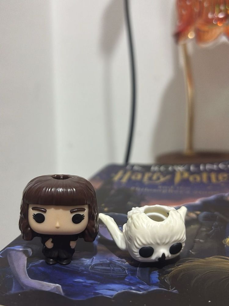 Funko x kinderjoy hermione and hedwig