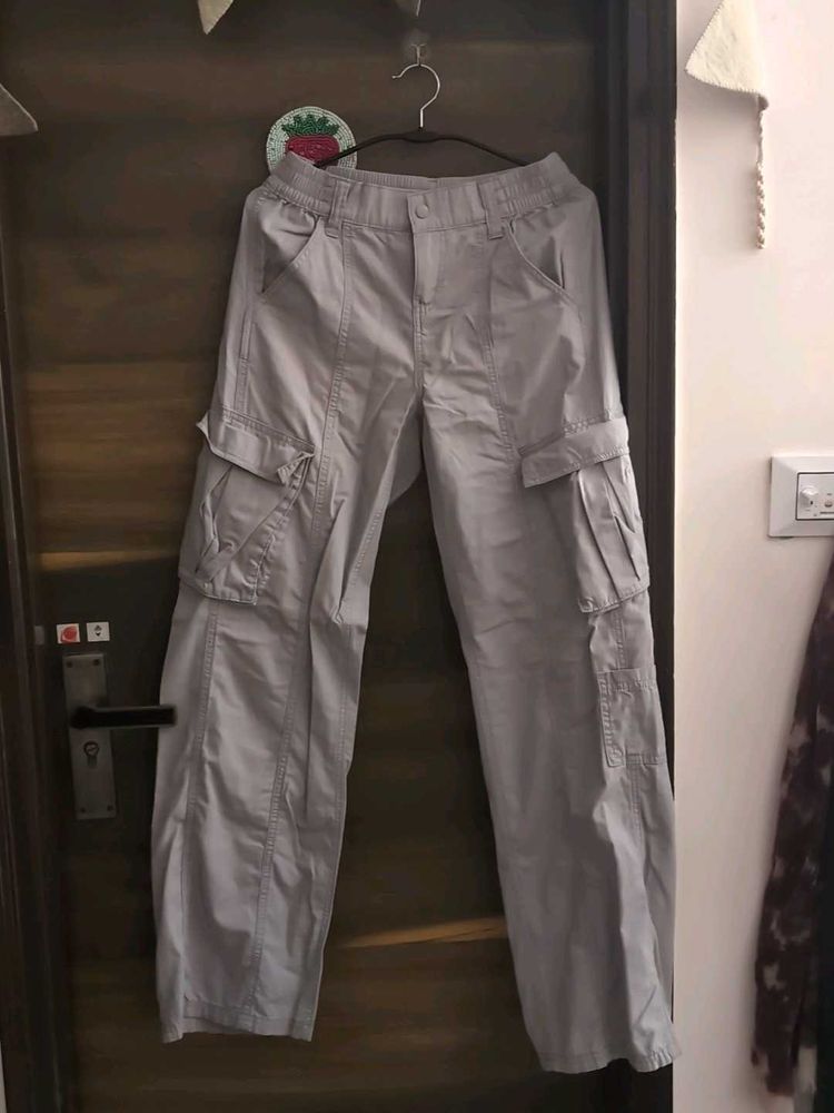Light Grey Cargo Pants