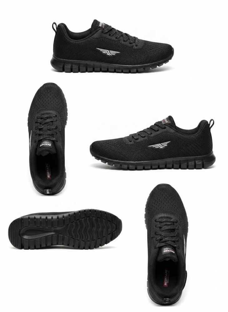 Red Tape Black Running Sneakers(40) Assemble shoes
