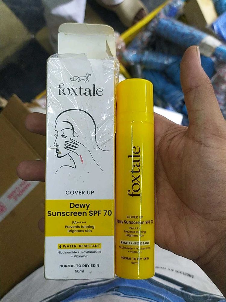 Foxtale Dewy Sunscreen SPF 70