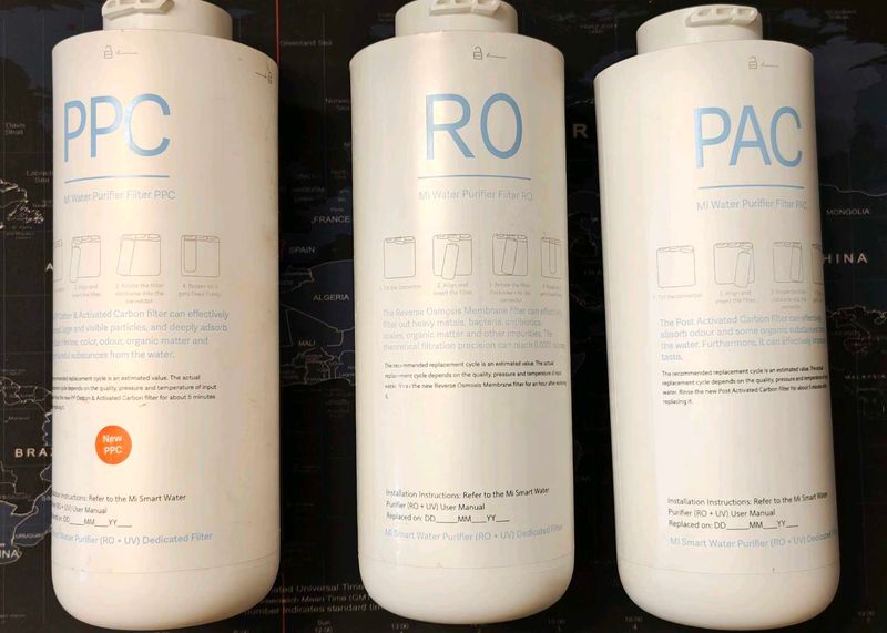 Xiaomi Mi Water Purifier Filter Set (PAC,RO,PPC)