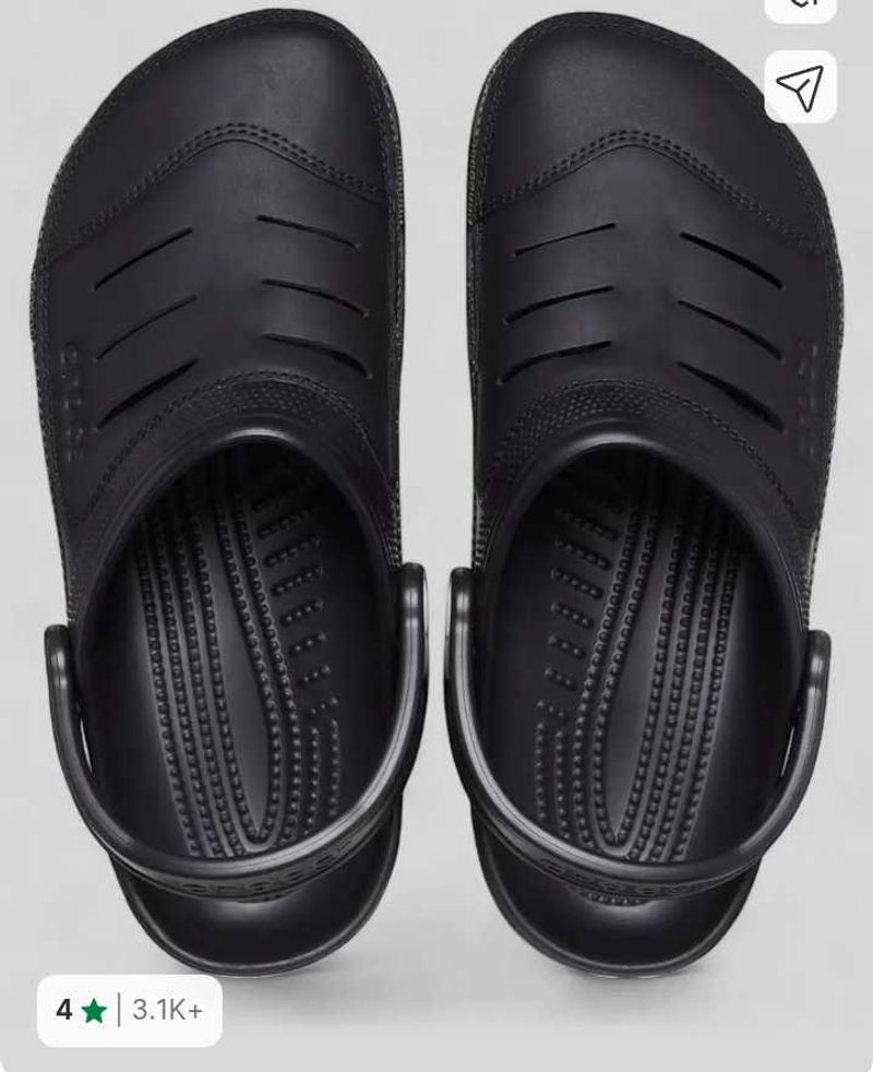 Black Crocs Clogs