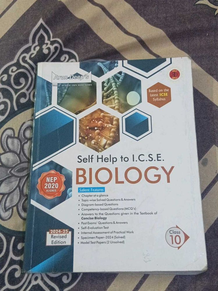 ICSE 2025 self Help And question banks class X