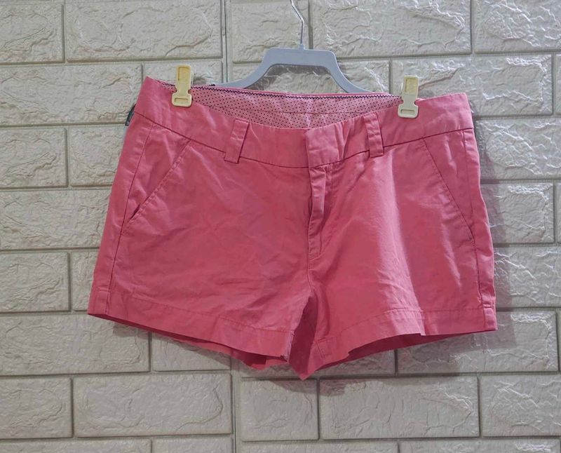 Cute Pink Casual Shorts