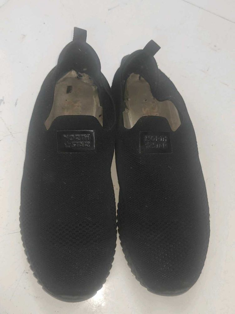Comfortable Black Slip-On Sneakers