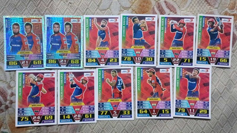 Cricket Trading Cards Collection