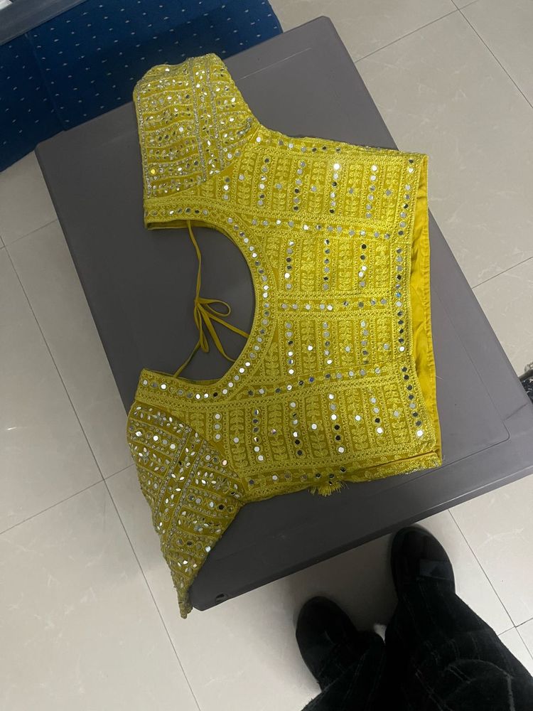 haldi lehnga