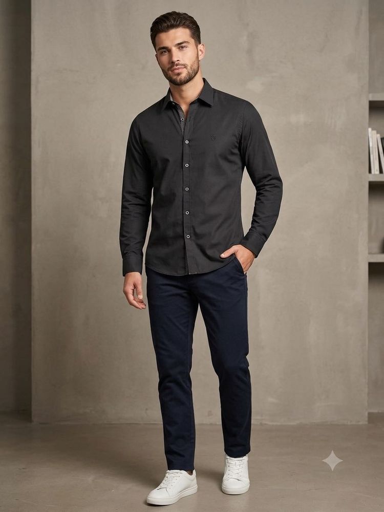 Classic Men's Button-Down Shirt