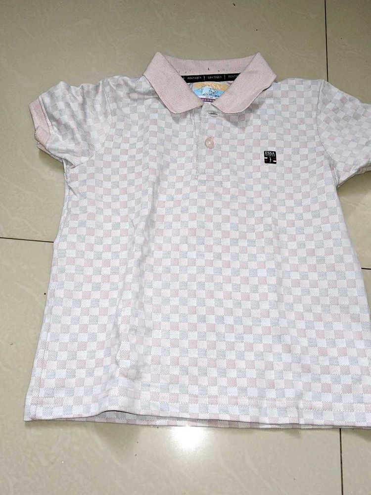kids collared  T-Shirt set of 4