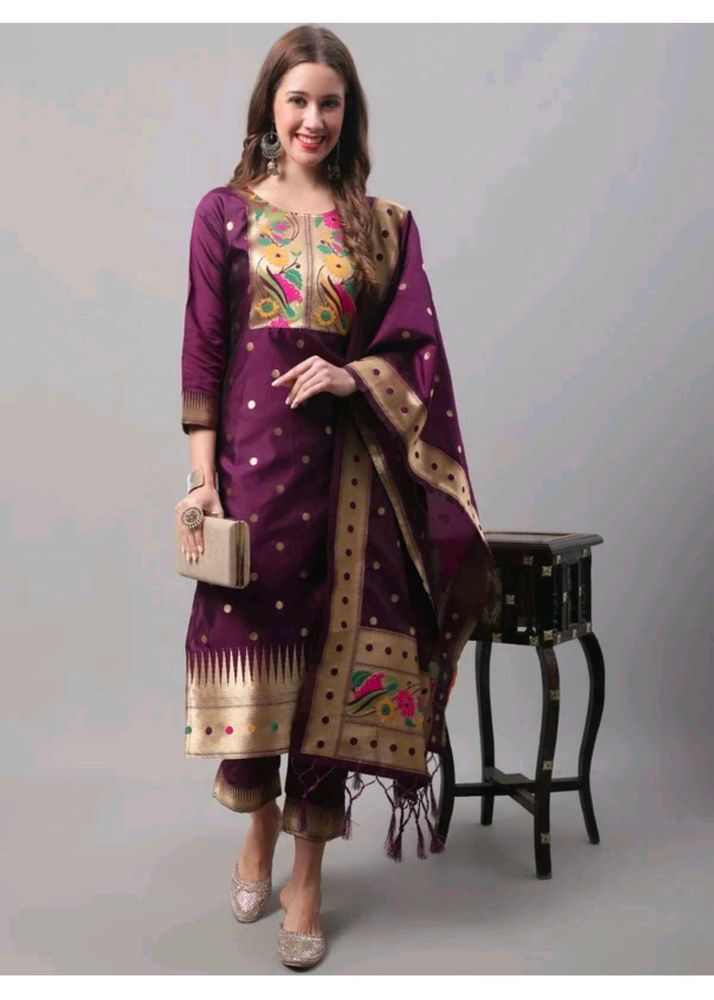 Designer Kurta Set with Dupatta