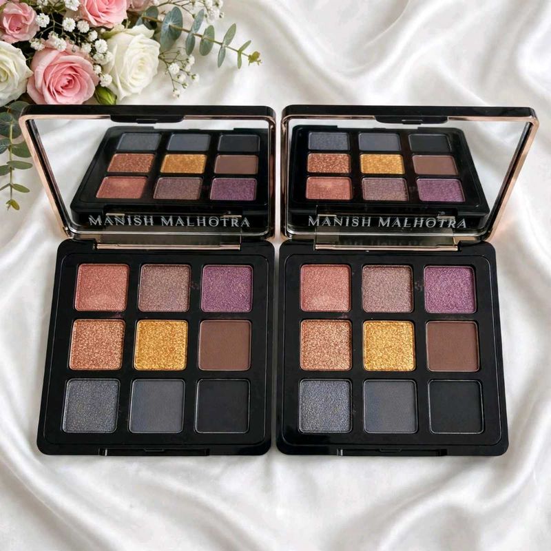 Pack of 2 Manish Malhotra Eyeshadow Palette Set