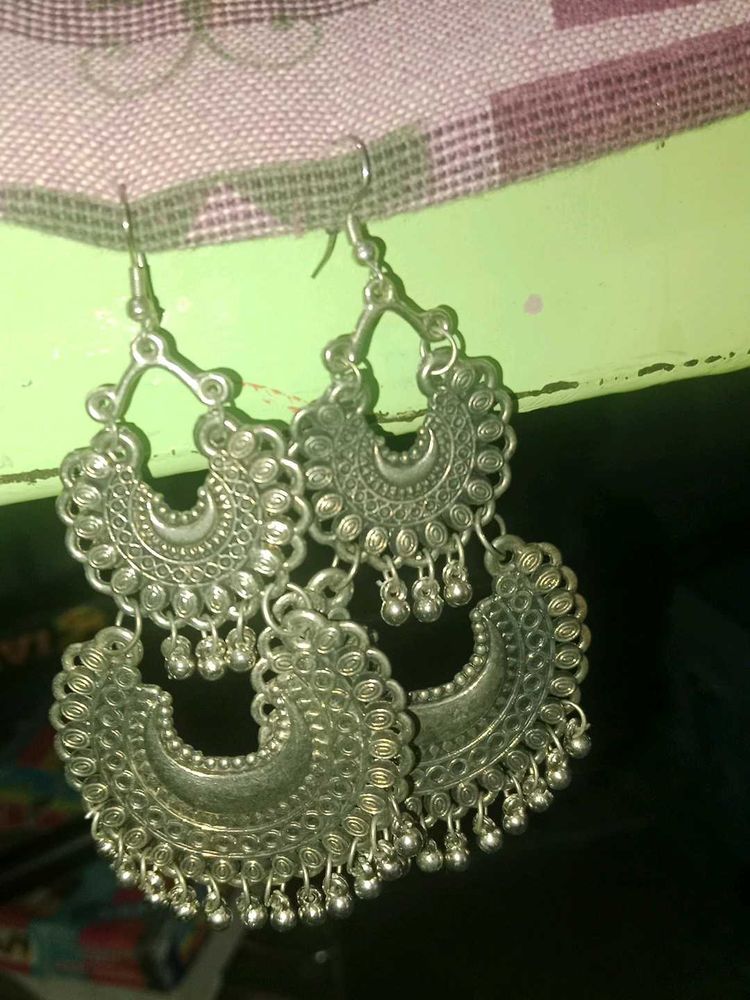 Silver Dangle Earrings