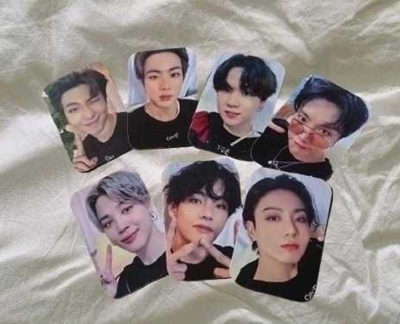 BTS Selca Photocard Set (7 pcs) – Selfie Collectio